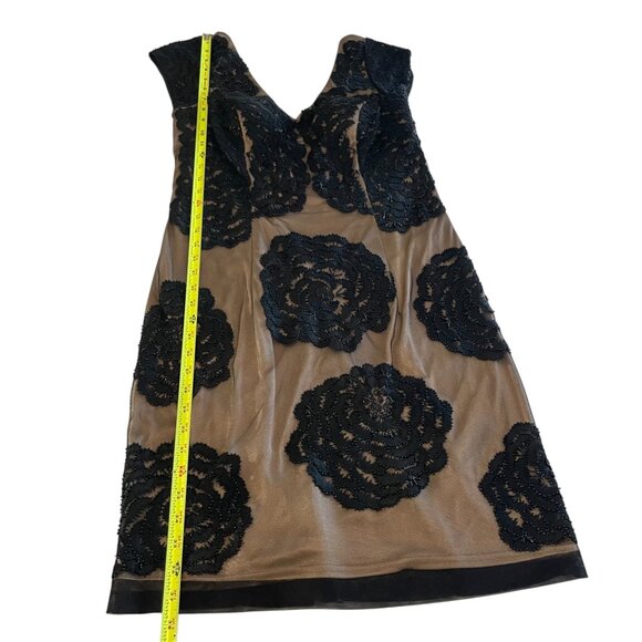 Sue Wong Nocturne Embellished Illusion Dress – Size 14 - Picture 11 of 16